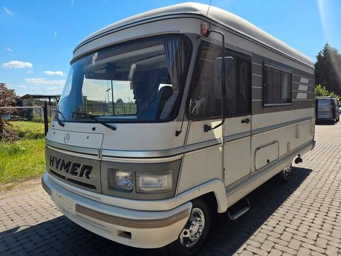 Mercedes Hymer 2.9D Camper 1994 Rijbewijs B 5 personen, Caravans en Kamperen, Mobilhomes, Bedrijf, Integraal, tot en met 5, Hymer