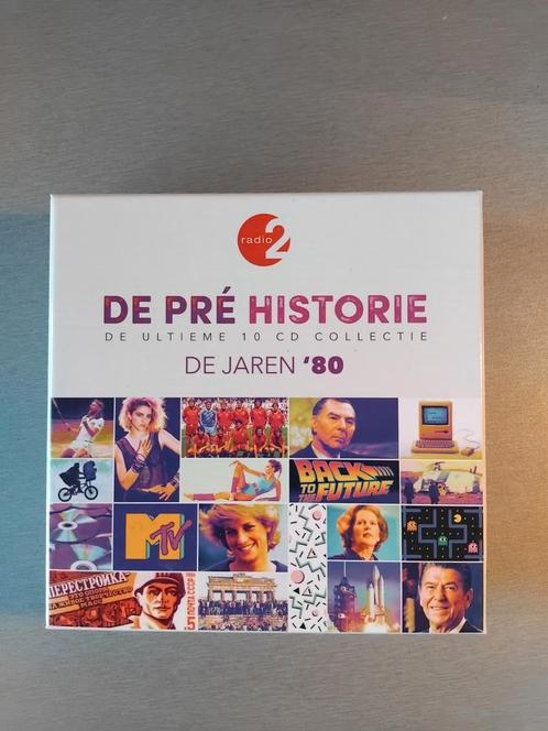 10cd box. De pre historie.  De jaren '80. Radio 2., Cd's en Dvd's, Cd's | Verzamelalbums, Zo goed als nieuw, Ophalen of Verzenden