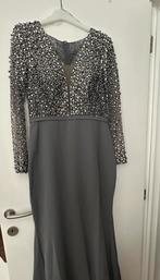 Robe de soirée taille 44, Enlèvement ou Envoi, Comme neuf, Gris
