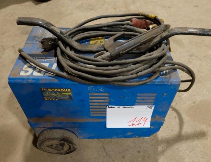 Poste à souder  CEMONT PRATIKA 2951 TBS – 230V / 400V, Bricolage & Construction, Outillage | Soudeuses, Utilisé, Électrodes, Moins de 150 ampères