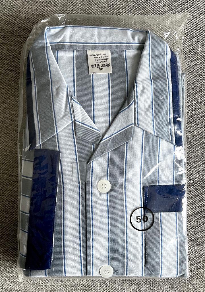 PYJAMA homme (100% Coton) Taille 50 /// NEUF / Emballé, Vêtements | Hommes, Pyjamas, Neuf, Taille 48/50 (M), Enlèvement ou Envoi