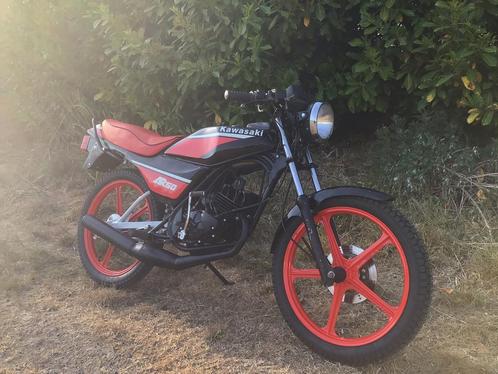 Kawasaki AR 50 cc, Fietsen en Brommers, Brommers | Oldtimers, Klasse B (45 km/u), Ophalen