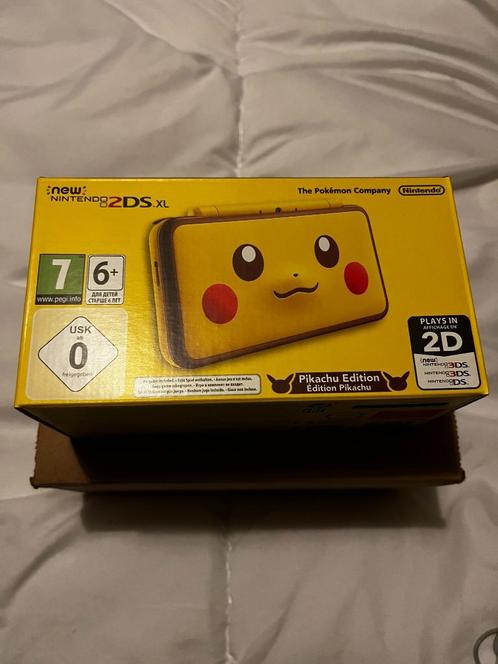 Nintendo 2DS XL Pikachu Edition – Nieuwstaat, Games en Spelcomputers, Spelcomputers | Nintendo 2DS en 3DS, Nieuw, 2DS XL, Geel
