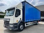 DAF LF290 19T met schuifzeil 2021 138.000km NIEUWSTAAT, ABS, Automatique, Tissu, Propulsion arrière