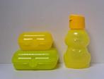 Tupperware™ « Lunchset - Konijn » geel, Verzenden, Nieuw, Geel, Bus of Trommel