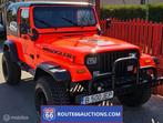 Jeep Wrangler YJ 2.5 | 1990 | Route 66 Auctions, Auto's, Jeep, Zwart, Bedrijf, Handgeschakeld
