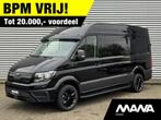 MAN TGE 3.180 180PK 'THE BLACK LION' Airco Camera Car-Play S, Auto's, Bestelwagens en Lichte vracht, Voorwielaandrijving, Stof