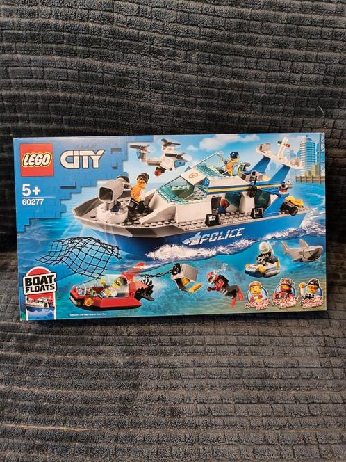 Lego City 60277 : Police Patrol Boat, Kinderen en Baby's, Speelgoed | Duplo en Lego, Nieuw, Lego, Ophalen of Verzenden