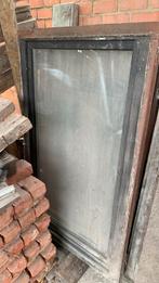 6 houten ramen met dubbel glas, Doe-het-zelf en Bouw, Glas en Ramen, Ophalen, Gevelraam of Ruit, Gebruikt, 80 tot 120 cm