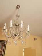 Luster met 8 armen, Ophalen, Gebruikt, Glas