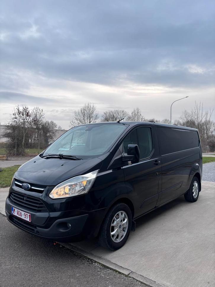 Ford transit custom 2.2tdci utilitaire long chassis, Autos, Camionnettes & Utilitaires, Particulier, Bluetooth, Ford, Diesel, Euro 5