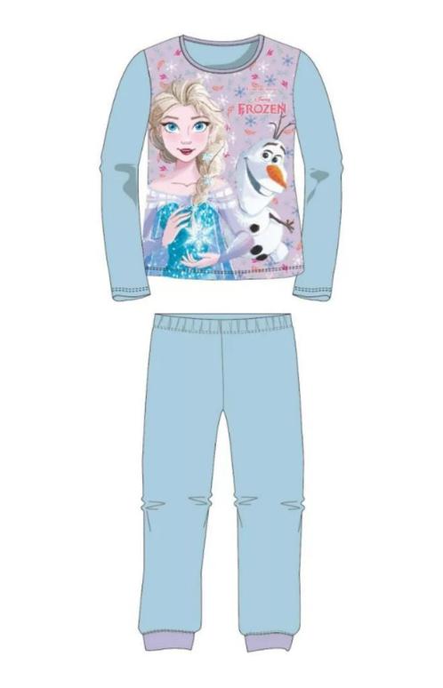 Disney Frozen Pyjama Bleu - Maat 98 - 104 - 110 - 116 - 128, Kinderen en Baby's, Kinderkleding | Maat 122, Nieuw, Meisje, Nacht- of Onderkleding