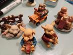 Ensemble de 5 figurines de cochon H 5 cm, Enlèvement ou Envoi