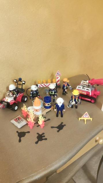 Ensemble Pompiers Playmobil