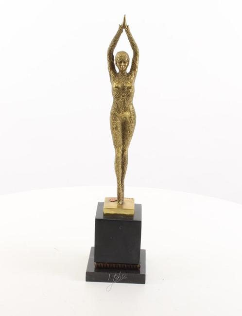 Prachtig Gepolijst Bronzen Beeld Genaamd Starfish GRATIS LEV, Antiek en Kunst, Antiek | Brons en Koper, Brons, Verzenden