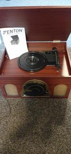 Fenton RP150 Platenspeler, USB, CD, Radio, Ophalen, Gebruikt, Platenspeler, USB-aansluiting