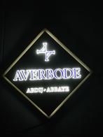 Averbode Lichtreclame Bierlichtbord, Verzamelen, Ophalen of Verzenden, Zo goed als nieuw, Reclamebord, Plaat of Schild, Overige merken