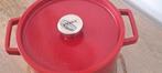 Cocotte ronde en fonte émaillée PYREX Neuve, Enlèvement ou Envoi