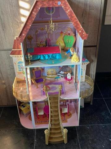 Kidcraft Betoverd poppenhuis Belle & het Beest