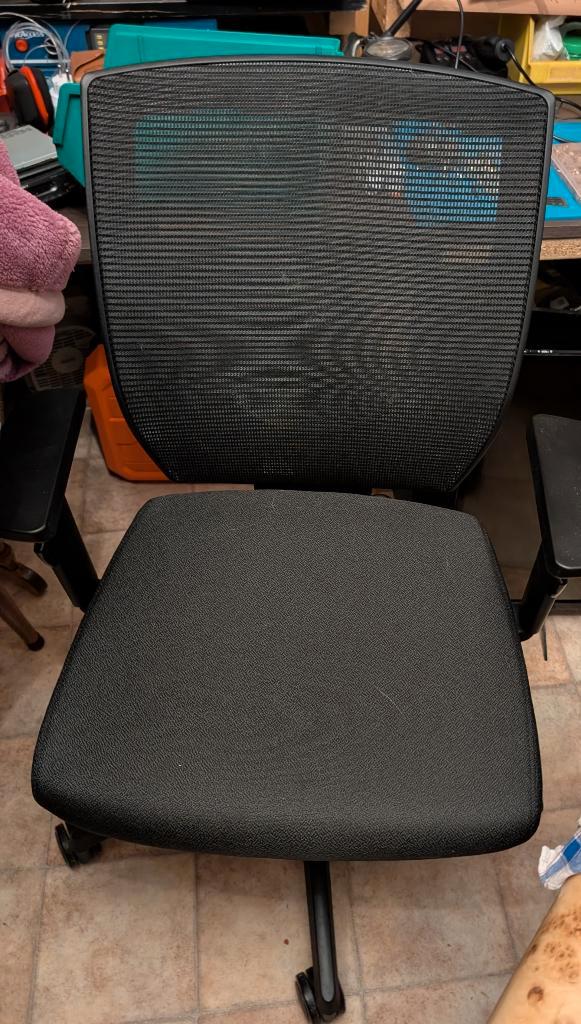 BENS 807-Synchro-3 Ergonomische bureaustoel, Maison & Meubles, Chaises de bureau, Comme neuf, Chaise de bureau, Noir, Ergonomique