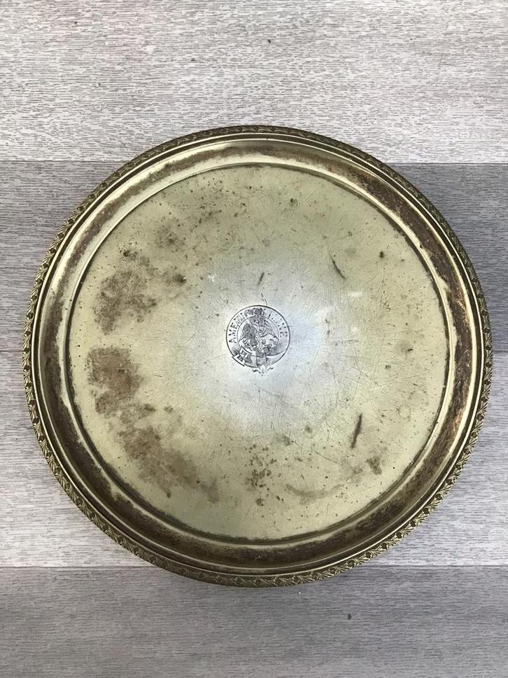 Originele schaal stoomschip American Line passagiersschip, Antiquités & Art, Antiquités | Plateaux, Enlèvement ou Envoi