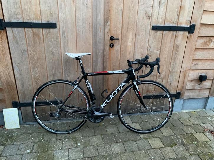Koersfiets maat 54 racefiets Kuota Shimano Ultegra Carbon, Fietsen en Brommers, Fietsen | Racefietsen, Zo goed als nieuw, 10 tot 15 versnellingen