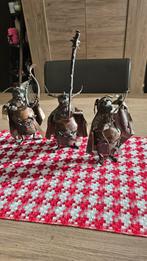 3 COPPER STATUES VIKINGS  kunstwerken, Enlèvement ou Envoi