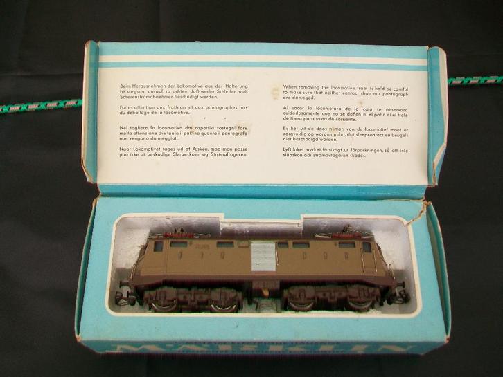 Märklin 3035 H0 Elektrische locomotief E 424 van de FS, Hobby en Vrije tijd, Modeltreinen | H0, Gebruikt, Locomotief, Wisselstroom