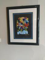 Tableau Femme Fleur de José Chapellier, Ophalen