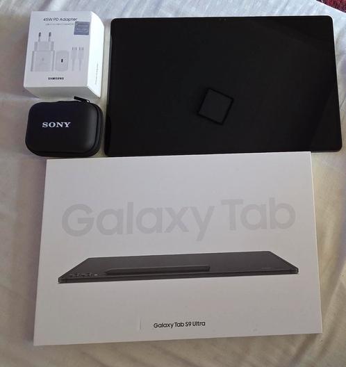Samsung Galaxy Tab S9 Ultra, 256gb bijna nieuw met garantie, Computers en Software, Android Tablets, Zo goed als nieuw, Ophalen of Verzenden