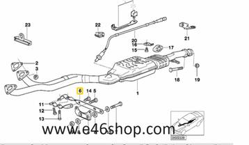 uITLAATKLEM bmw e36 320i m50 oe 18311728250