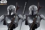 Din Djarin Life Size Bust Star Wars The Mandalorian Sideshow, Enlèvement, Comme neuf, Statue ou Buste