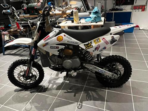 Crossmotor Pitster pro 125cc 4takt, Fietsen en Brommers, Minibikes, Midibikes en Pitbikes, Gebruikt, Ophalen