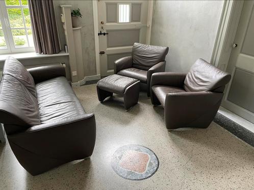 Salon Jori, Huis en Inrichting, Zetels | Complete zithoeken, Gebruikt, Leer, Ophalen