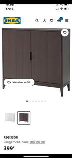 Vrijwel nieuwe IKEA-kledingkast in bruine kleur, Zo goed als nieuw, Ophalen