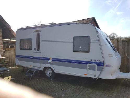 Hobby 460 De Luxe bj 2007 goede staat, Caravans en Kamperen, Caravans, Particulier, tot en met 4, 1250 - 1500 kg, Rondzit, Hobby