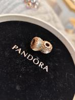 Pandora bedels glitter met rosé, Handtassen en Accessoires, Bedels, Ophalen, Zo goed als nieuw, Glas of Kristal, Pandora