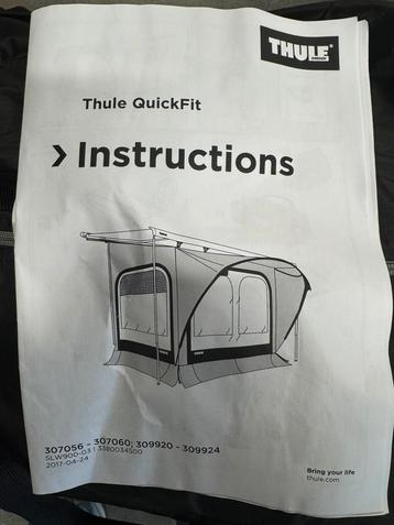 Thule QuickFit pour haut vent caravane, Enlèvement, Comme neuf