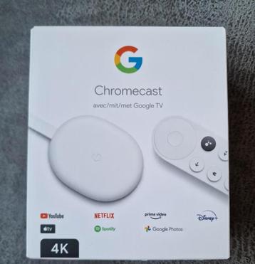 Google Chromecast 4K versie  beschikbaar voor biedingen