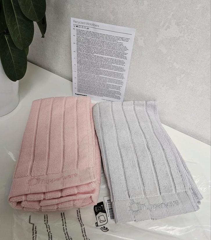 Tupperware 2 eco keukendoekjes, Handtassen en Accessoires, Uiterlijk | Cosmetica en Make-up, Nieuw, Ophalen of Verzenden