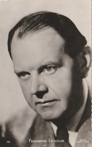 FERNAND  LEDOUX ,   Franse Acteur, Envoi, Non affranchie, Autres thèmes