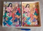 Retro puzzel in hout Sneeuwwitje, 20 stukjes, Ophalen of Verzenden, 10 tot 50 stukjes, Gebruikt, Van hout