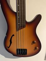 Ibanez Bass Workshop SRH500F-NNF Aerium Fretless Natural Bro, Muziek en Instrumenten, Ophalen, Semi-solid body, Ibanez, Met versterker