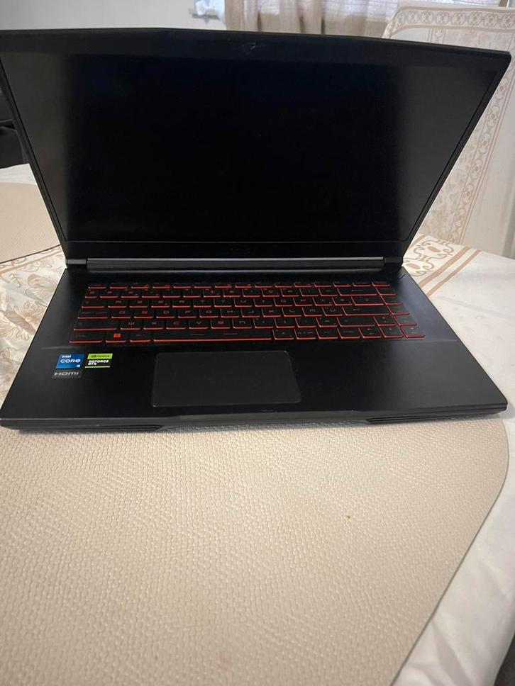 MSI Gaming Thin GF63 12UDX – i7 12e gen – RTX 3050, Computers en Software, Windows Laptops, Zo goed als nieuw, 15 inch, SSD, 3 tot 4 Ghz