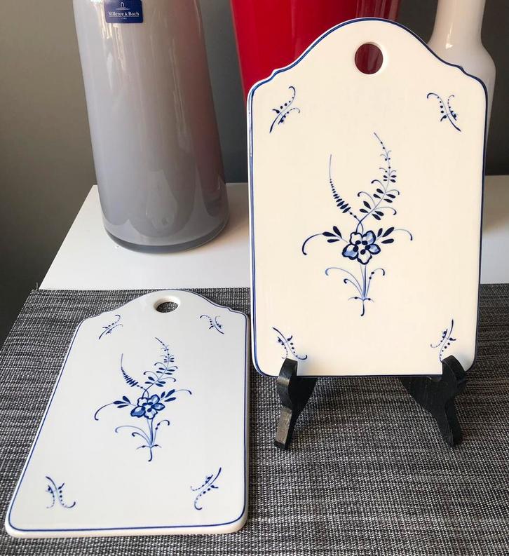 2 Villeroy & Boch Vieux Luxembourg ontbijtplank / kaasplank, Handtassen en Accessoires, Koffers, Zo goed als nieuw, Ophalen of Verzenden