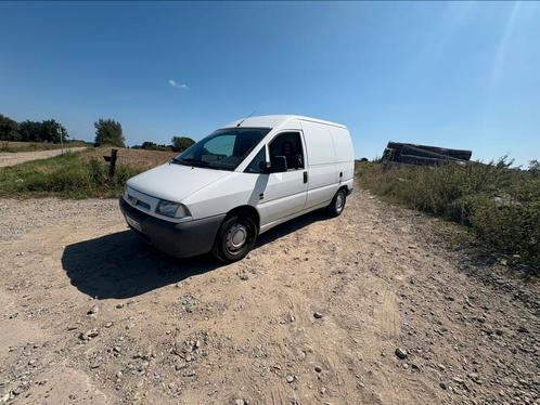Fiat Scudo 1.9, Auto's, Bestelwagens en Lichte vracht, Particulier, Schuifdeur, Fiat, Diesel, Handgeschakeld, Wit, Ophalen