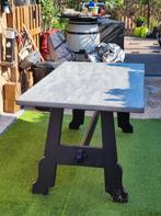 Tuintafel/ terrastafel hout, Tuin en Terras, Ophalen, Gebruikt
