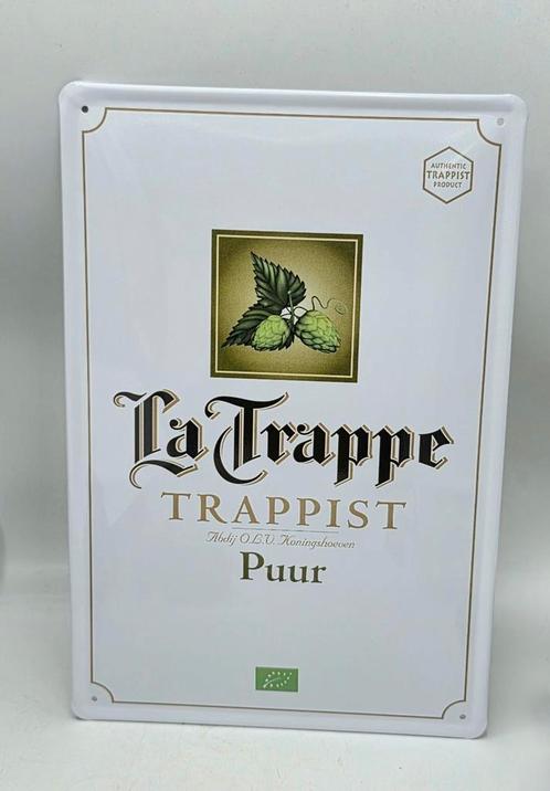 Reclamebord La Trappe Trappist Bier, Verzamelen, Biermerken, Zo goed als nieuw, La Trappe, Ophalen of Verzenden