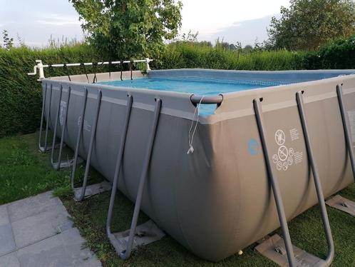 Piscine Intex 274x549x132, filtre à sable 10m³/h, ampoules s, Jardin & Terrasse, Piscines, Utilisé, Piscines hors sol, 120 cm ou plus