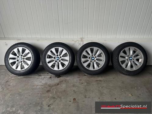 Winterbanden set op 16' velgen BMW 1-Serie, Auto-onderdelen, Banden en Velgen, Banden en Velgen, Winterbanden, 16 inch, 205 mm